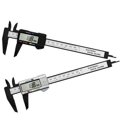 China Digital display caliber 0-150mm tool high strength plastic electronic vernier measuring inner diameter and outer diameter 76*16mm for sale