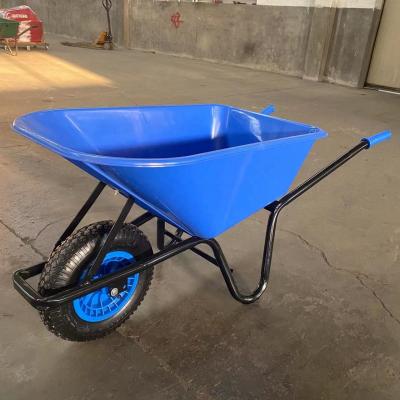 China Garden  tray Wheelbarrow WB6414 for Europe Market WB9600-2 Industrial Tray Wheelbarrow for sale