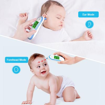 China 20s Auto Off LCD Backlight Infrared Forehead Thermometer For Fever for sale