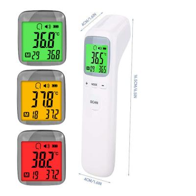 China LCD Backlit Medical Forehead Thermometer For Body And Surface Temperature for sale