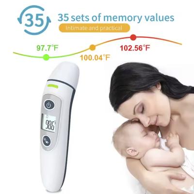 China Ultra Precise Forehead Ear Thermometer With 3 Color Backlight FDA Approved for sale