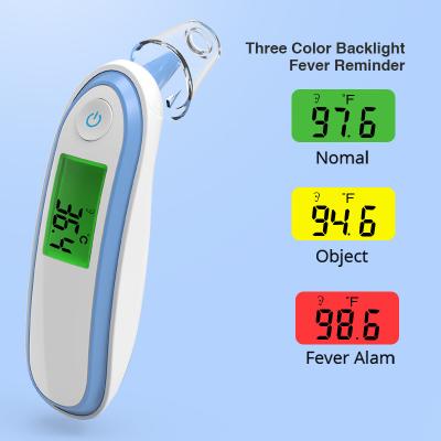 China ℃/°F Switchable Forehead Thermometer with Memory Function and LCD Backlit Display for sale