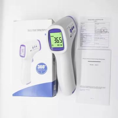 China Non Contact Infrared Forehead Thermometer 3VDC With Three Color Backlight for sale