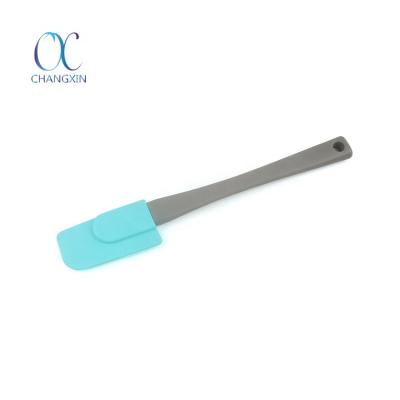 China Practical Durable Silicone Bean Paste Bending Spatula Kitchen Pastry Tool Dough Flour Spatula Viable for sale