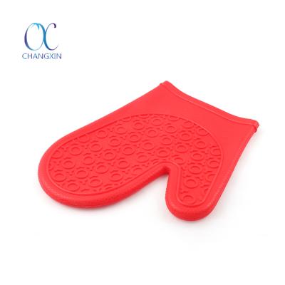 China High Quality Heat Resistant Silicone Oven Gloves Heat Resistant Potholder for sale