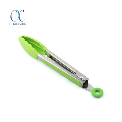 China Best Viable Selling Ghd Soldering Tongs Utensil 9 Inch Silicone Kitchen Bread Tongs for sale