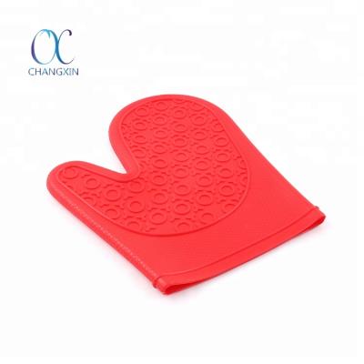 China Hot Sale Kitchen Hand Protector Silicone Hand Heat Resistant Gloves for sale