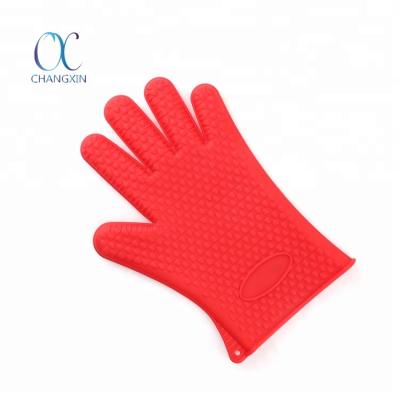 China Oven Glove Grade Silicone Heat Resistant Safe Thermal Insulation for sale