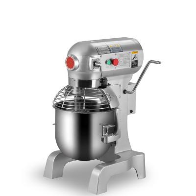 China Commercial Supply Industrial Professional Baking Electric Planetary Mixer 30l Free Standing Machine Cake Dough Pizza Dough Mixer for sale