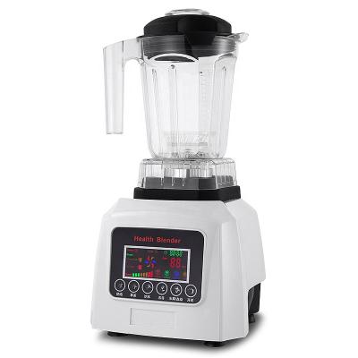 China Hotels CE Heavy Duty Bubble Tea Food Processor Commercial Blenders High Speed ​​Smoothies Blender for sale