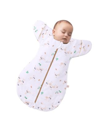 China Breathable Baby All Season Sleeping Bag Sleeping Basics Cotton Surrender Newborn Sleeping Bag for sale