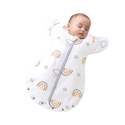 China Cotton Thin Sleeping Bag Sleepwear Breathable Newborn Sleep Bag Anti-jumping Baby Necessities for sale