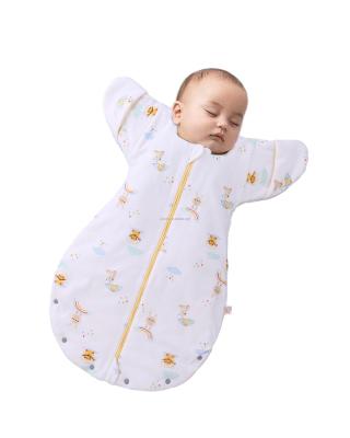 China Breathable Newborn Baby Sleeping Bag Sleepwear Sleep Prevention From Scare Skipping Supplies Thin Cotton Sleeping Bag for sale