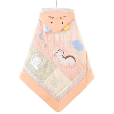 China Breathable Removable Two Way Thermostatic Cotton Zipper Blanket Children's Thick Wrap Blanket for sale