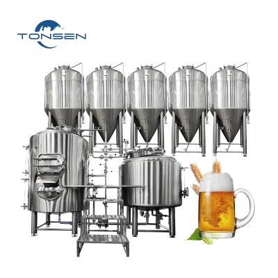 China Brewpub Hotel Brewery Micro Brewery 1bbl 2bbl 3bbl 5bbl 6bbl 7bbl Beer Brewing Equipment for sale