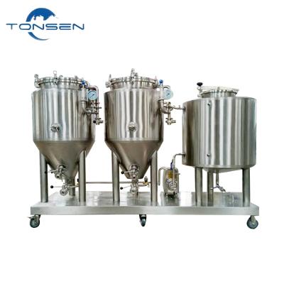 China Micro Brewpub Beer Brewery Restaurant 100l Brewery Equipment / robobrew brew system 200l for sale