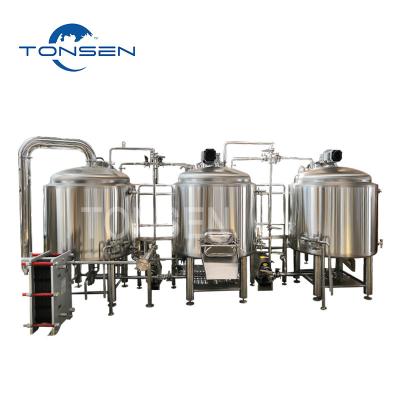 China 500 Liter Brewpub Beer Brewery Restaurant Brewery Brewery Equipment 500l Micro Brewing Equipment 500l Beer Brewery France for sale