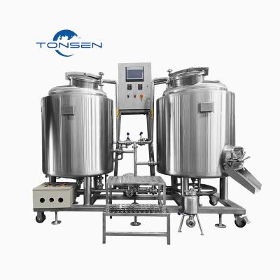 China micro home/restaurant/bar/brewery 200l micro brewery equipment/home brewing equipment 200l/brew pilot system for sale