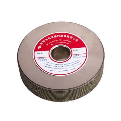 China Diamond Direct Sales Cheap High Speed ​​Diamond Steel Treatment Clad Grinding Wheel for sale