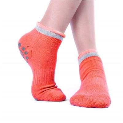 China JL231- QUICK DRY Women's Grip Trampoline Custom Yoga Booties Wholesale Amazon Hot Selling Ankle Socks for sale