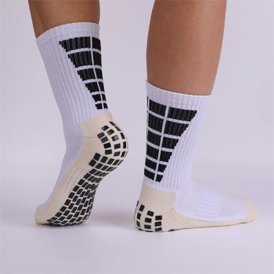 China QUICK DRY High Quality Sports Socks Anti Slip Grip Soccer Socks Tube Custom Design Socks For Men for sale