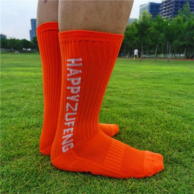 China Wholesale cheap QUICK DRY men custom design anti slip soccer grip socks and anti slip sports grip socks football socks for sale