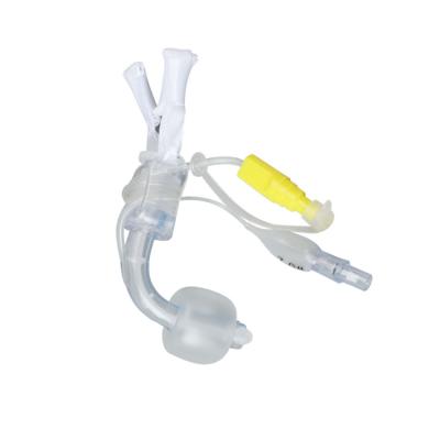 China High Volume Safety Cuffed Tracheostomy Tube Wegwerpbaar Medisch Wegwerpbaar Met Zuiglumen Te koop