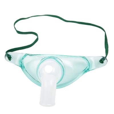 China DEHP-vrij Comfortabel Tracheostomie Tube Mask Met 360 Rotation Connector Te koop