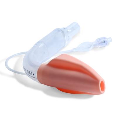 China Silicone LMA larynxmasker Dubbele luchtweg holte type Voor algemene anesthesie chirurgie Te koop