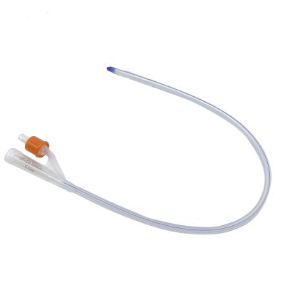 Cina Ospedale / Homecare Catetere di silicone Foley 2 Way Catetere di drenaggio usa e getta in vendita