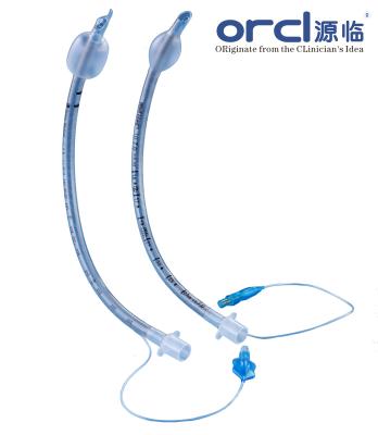 Cina Tubo endotracheale di aspirazione per uso medico rinforzato Lumen Endobronchiale Tubo endotracheale in PVC con manette / senza manette Fornitore di tubi endotracheali rinforzati in vendita