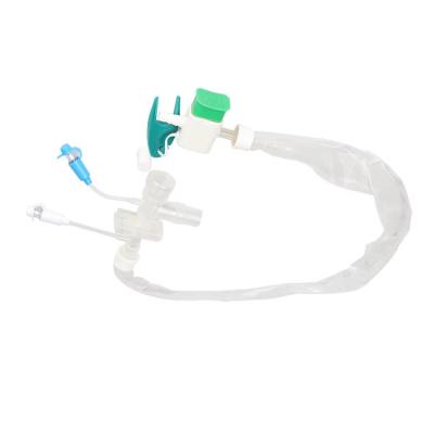 China Transparent Suction Catheter Tube Sizes Adult / 72h / Tracheostomy Tube 12Fr Oem for sale