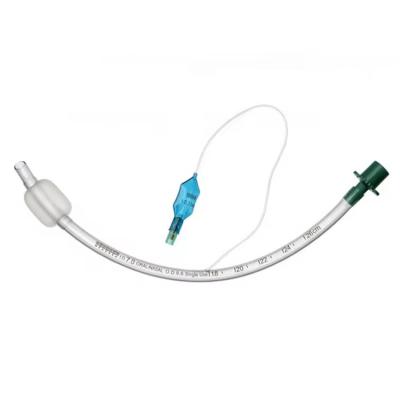 Chine Prix en gros Consommables médicaux jetables PVC stériles flexibles nasaux par voie orale Ett tube endotrachéal standard avec manchette à vendre