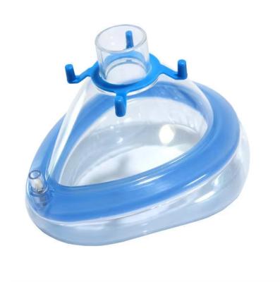 China Hospital Pvc Hospital Air Cushion Anesthesia Mask Pvc Free Anesthesia Mask for sale