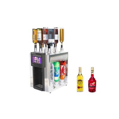 China Fancy Cocktail Shaker Set Bar Machines KTV Bar Cafe Supplies Stainless Steel Cocktail Machine for sale