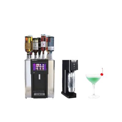 China Automatic Hotel Standing Beverage Machine Fancy Bar Tool Restaurant Smart Bar Supplies Automatic Cocktail Machine Drinks for sale