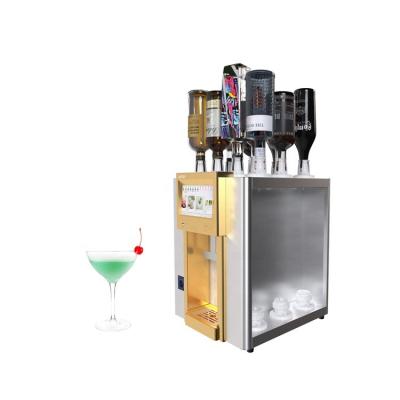 China Eco-friendly Manufacturer Standing Cocktail Mixer Drink Serving Package KTV Bar Coffee Supplies Stainless Steel Smart Cocktail Bar for sale