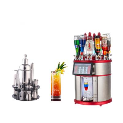 China Viable Wholesale Bar Accessories Bartender Tool Kit Bartender Cocktail Maker Set Electronic Barbeque Cocktail Machine for sale