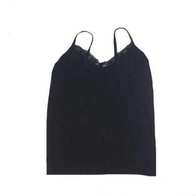 China Fashional Antibacterial Cool Vest Tank Tops Slimming Camisole Munafie Women's Bra Camisole for sale