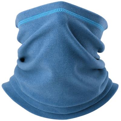 China Winter Breathable Warm Windproof Scarf Ski Neck Hiking Unisex Fleece Sale Bandana Solid Color Breathable Warm Face Mask Bandana for sale