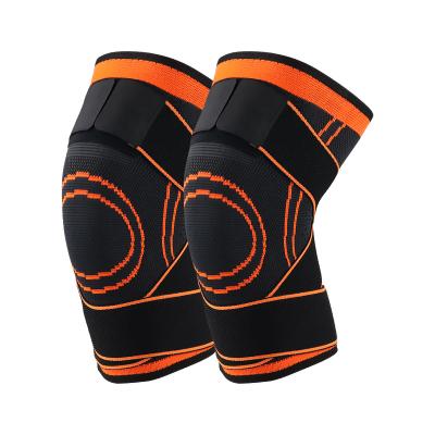 China Professional Sports Knee Sleeve High Support Breathable Elasticity Bandage Knee Braces For Knee Pain for sale