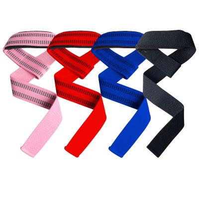 China Durable And Comfortable Custom Multi Color Weightlifting Wrist Straps For Gym Barbell Using Aid Wrist Bands for sale