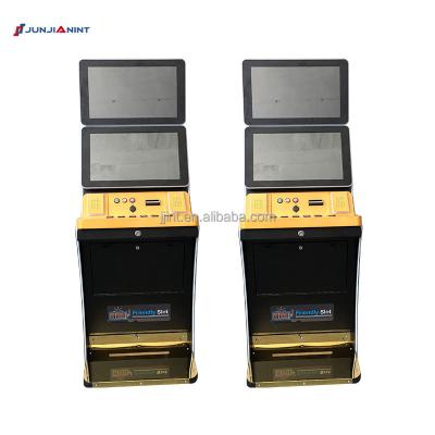 China High Yields Double Screen Slot Machines Metal Cabinet Slot Gambling Slot Cabinet With Bill Acceptor for sale