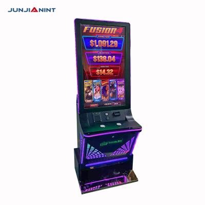 China Metal+acrylic+plastic High Profit 5 In 1 Buffalo Red Hot Skill Slot Game Jackpot Video Slot Machine for sale