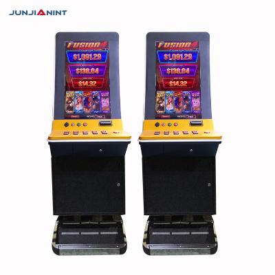 China Metal+acrylic+plastic Multi Games Coin Operated Slot Machine Skill Set 5 In 1 Red Hot Buffalo Slot Games Machine for sale