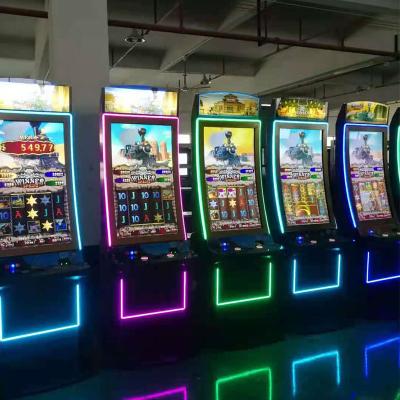 China Metal + Acrylic / Customize High Quality Curved Gamling Machine Casino Slot Machine Screen Slot Game Machine for sale