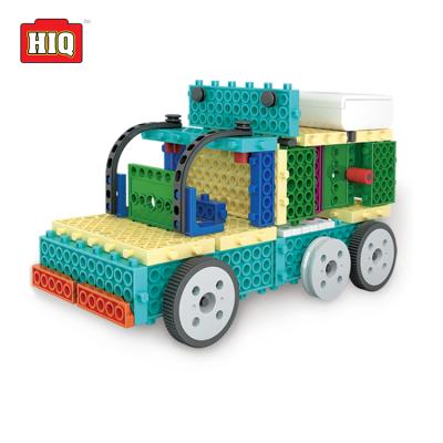 China Toy Hot Electronic Truck Building Bricks DIY Toys Building Block Educational Toys For Children for sale