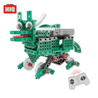 China Building Toy 3 In 1 Toys 4Channel Educational Toy Blocks RC Robot Building Plastic Bricks DIY Toy for sale