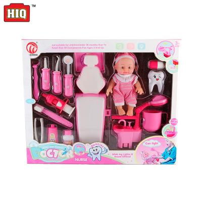 China Medical Equipment Plastic Indoor Funny Toys Set Plastic Doctor Toys With Sound for sale