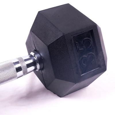 China Hex Dumbbell 20kg 20lb Chinese Made Wholesale High Quality Strength Training Indoor Exercise Hex Dumbbells for sale